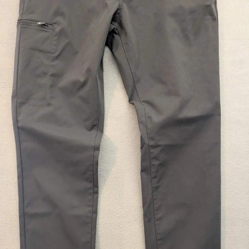Copper & Oak Supply Co. Tech Utility Pants Mens 34x32 Gray Straight Fit Outdoor